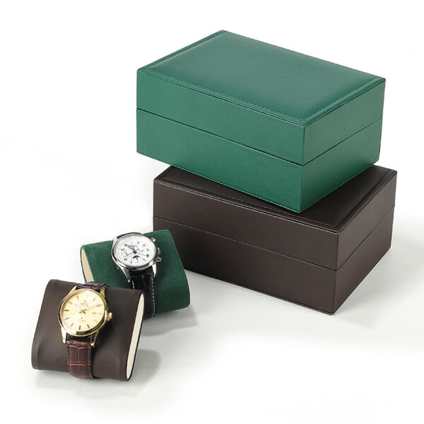 PU Right Angle Flap Watch Gift Box - Image 3