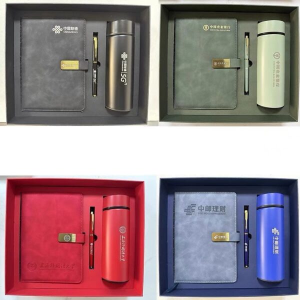 Business Gift Set (Bottle/Pen/Notebook) - Image 2