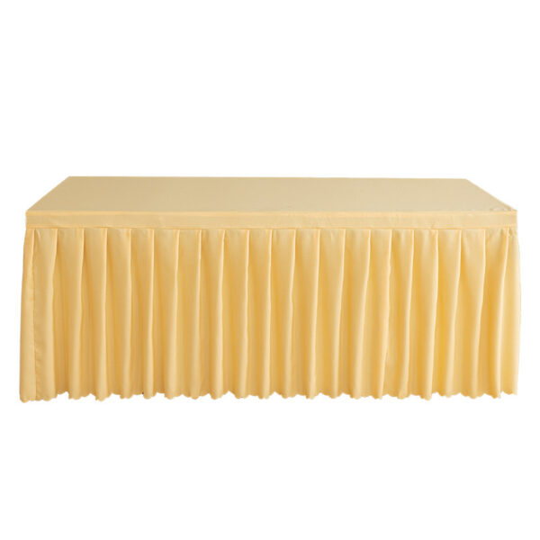 Rectangular Dustproof Conference Table Skirt Cover