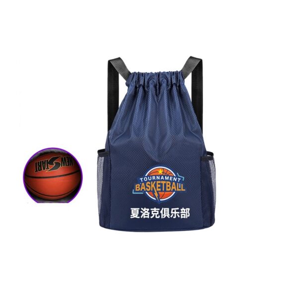 Drawstring Sports Backpack Soccer Gym Bag