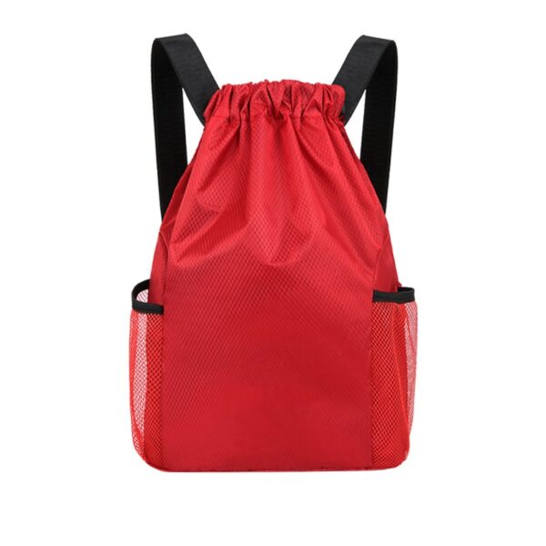 Drawstring Sports Backpack Soccer Gym Bag - Image 2