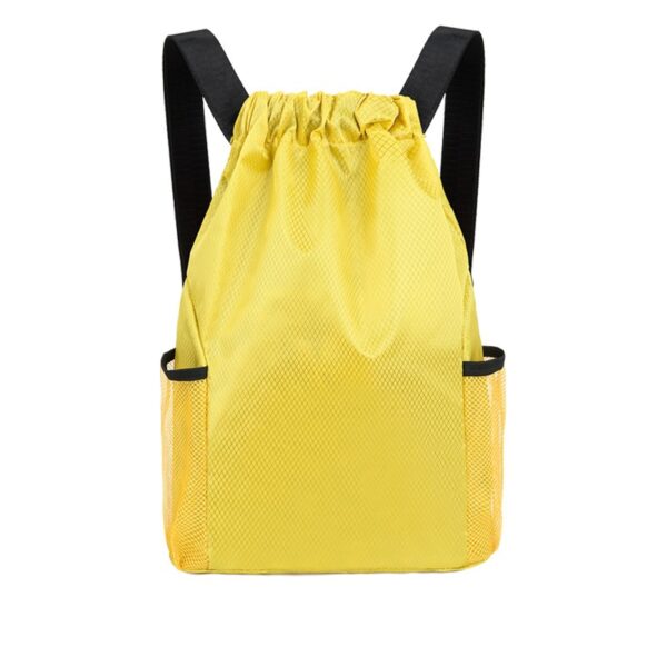 Drawstring Sports Backpack Soccer Gym Bag - Image 3