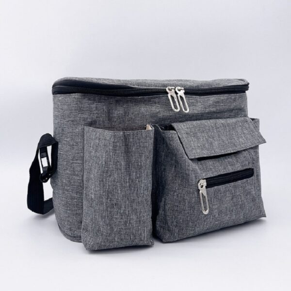 Stylish Insulated Lunch Bag with Adjustable Strap - Image 2