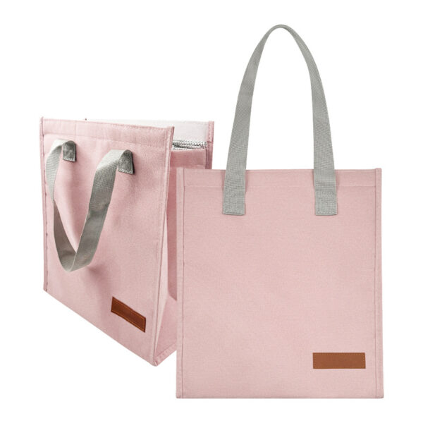 Vertical-Style Hand-Carry Insulated Tote Bag