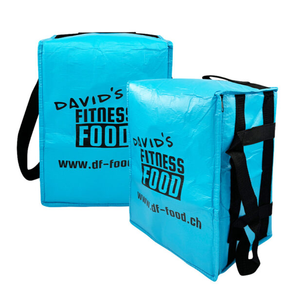 Reusable Insulated Food Delivery Bag with Custom Logo - Image 2