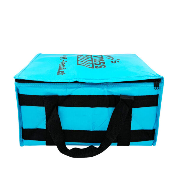 Reusable Insulated Food Delivery Bag with Custom Logo - Image 3