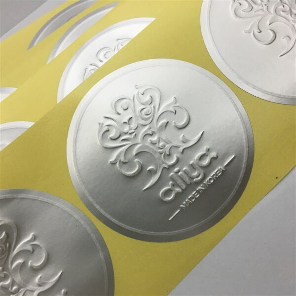 Custom Embossed Stickers Labels - Image 5