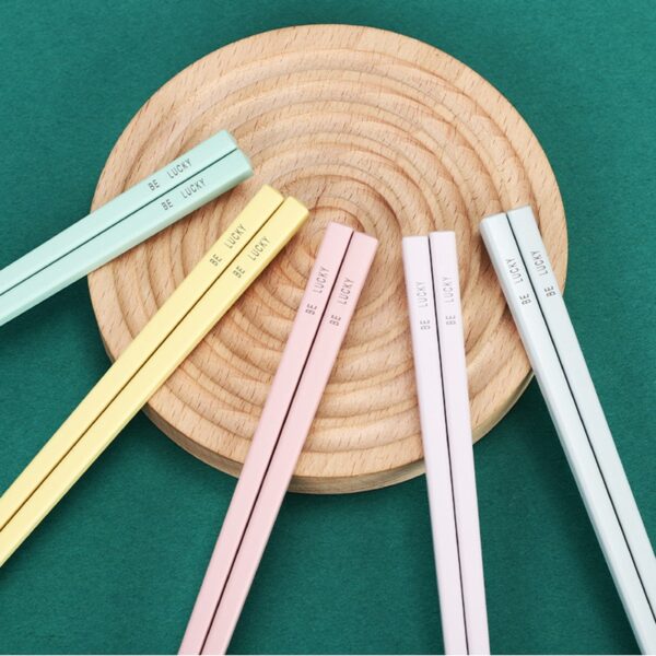 Colorful High Temperature Resistant PET Square Chopsticks