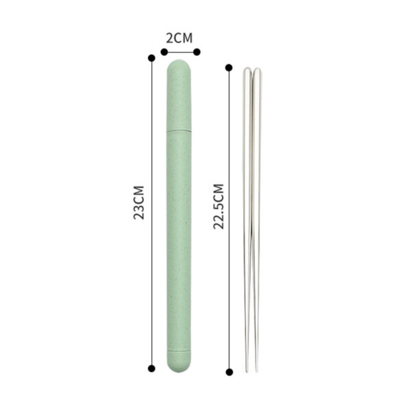 Stainless Steel Chopsticks Set - Image 4