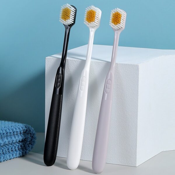 PBT Soft Bristle Toothbrush with Wide Head