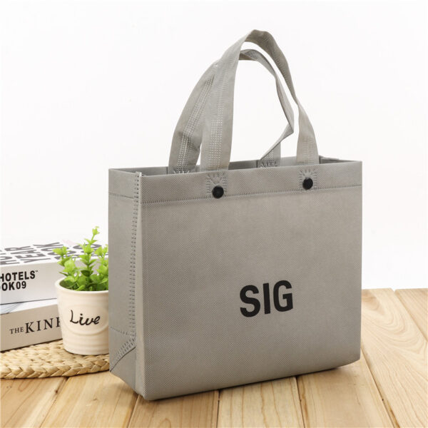 Hot press Non-woven Advertising Shopping Bag - Image 2