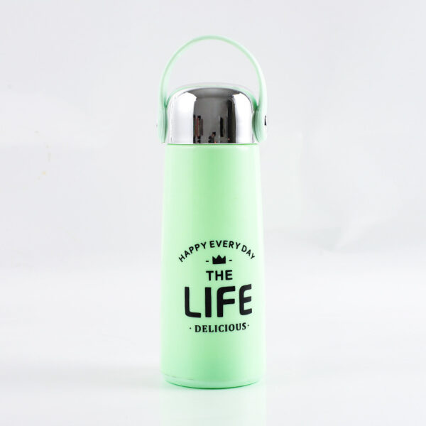 Modern Simple Handle Glass Bottle 13OZ - Image 2