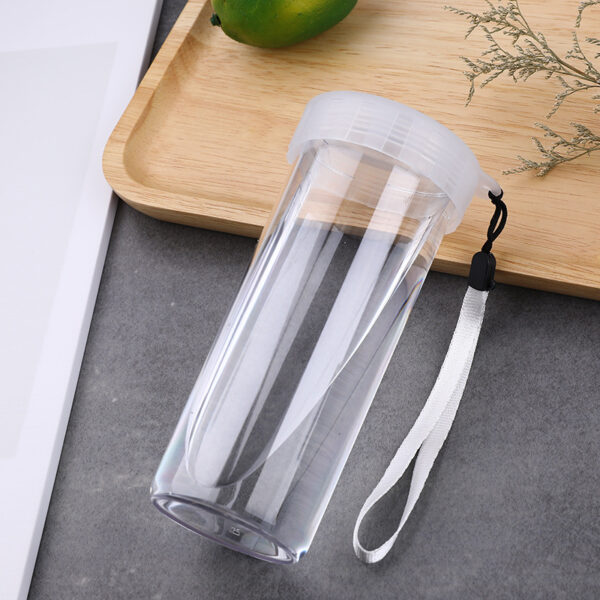 Portable Handheld Plastic Sports Bottle 14OZ - Image 2