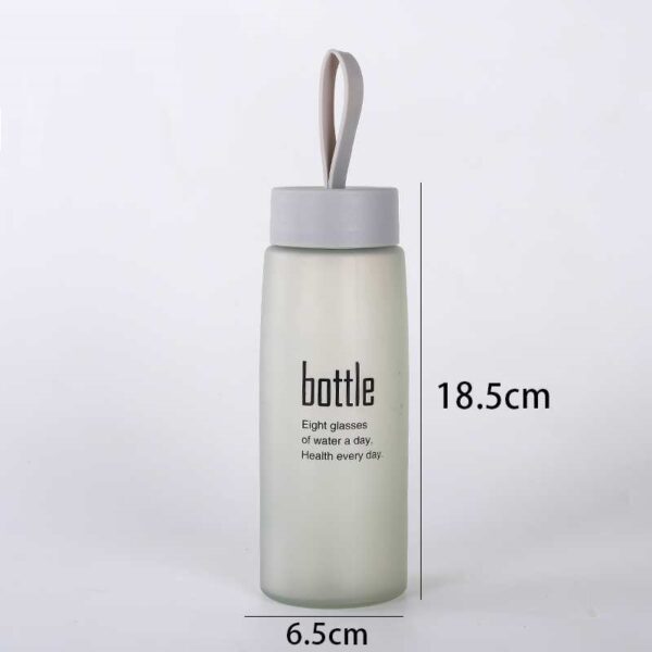 Simple Large Capacity Frosted Plastic Bottle 16OZ - Image 4