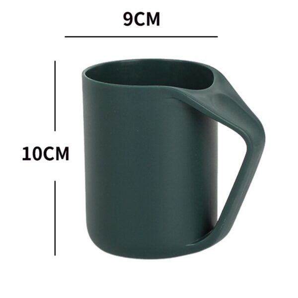 Food Grade PP Plastic Mouthwash Mug 12OZ - Image 4