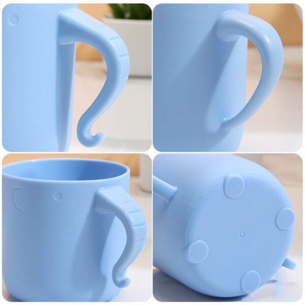 Cartoon Elephant Kids Mouthwash Mug 10OZ - Image 3