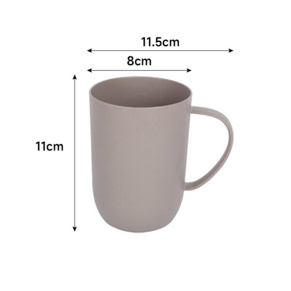 Student Accommodation Plastic Mouthwash Mug 16OZ - Image 3