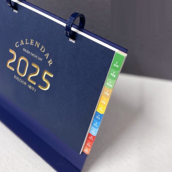 Creative Wooden Frame Calendar 2025 - Image 2