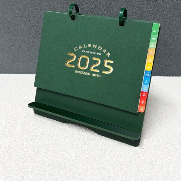 Creative Wooden Frame Calendar 2025 - Image 3