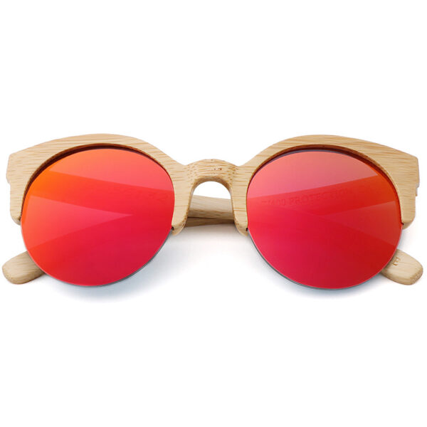 Personalized Bamboo Frame Sunglasses - Image 4