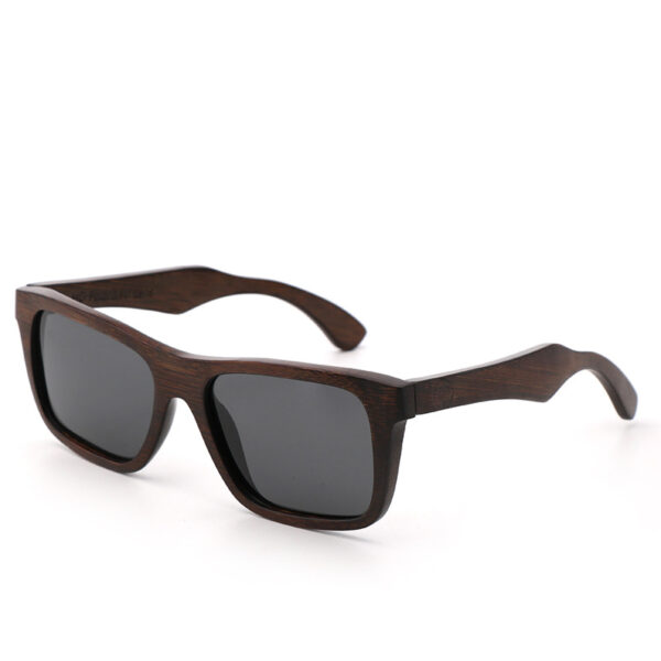 Bamboo Wood Full Frame Sunglasses - Image 2