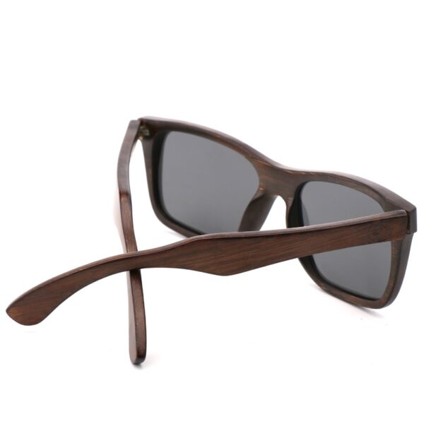 Bamboo Wood Full Frame Sunglasses - Image 3