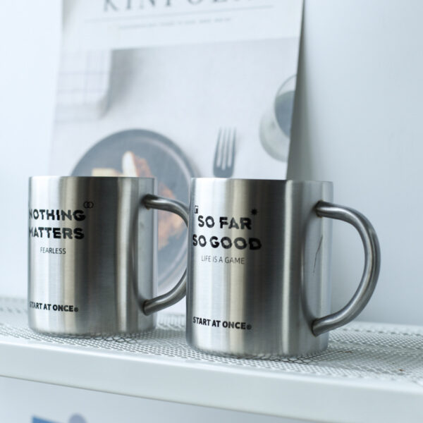 Outdoor Camping Stainless Steel Mug 10OZ - Image 2