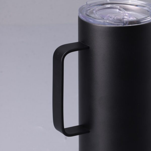 Cork Bottom Double Vacuum Coffee Mug 12OZ - Image 4