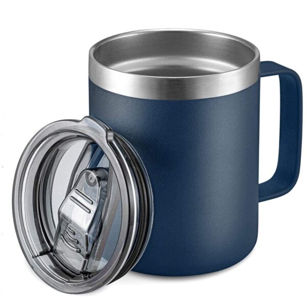 Multicolor Stainless Steel Mug with Logo 12OZ - Image 2