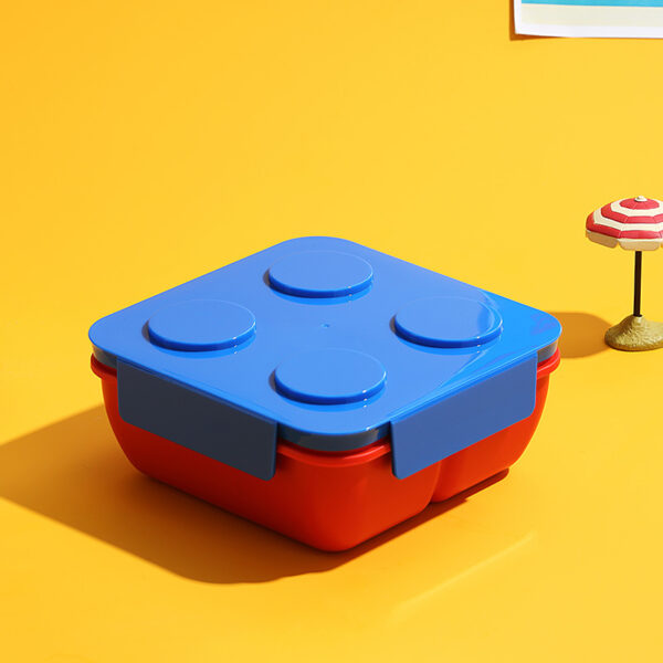 Creative Square Building Block Lunch Box