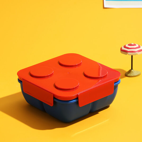 Creative Square Building Block Lunch Box - Image 2