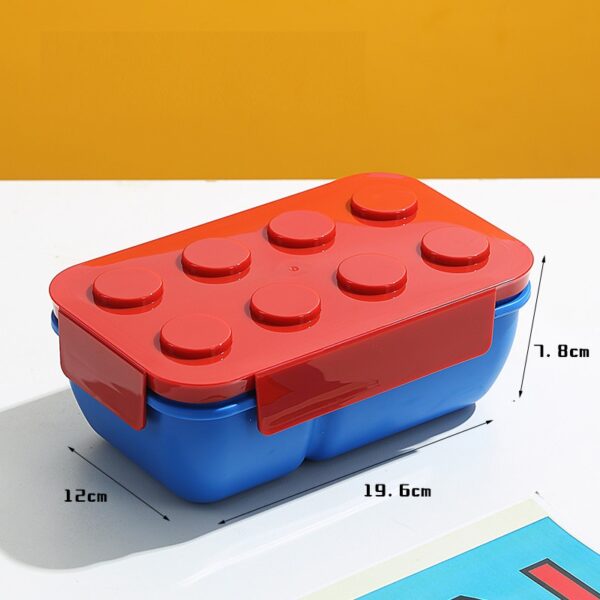 Microwaveable Building Block Lunch Box