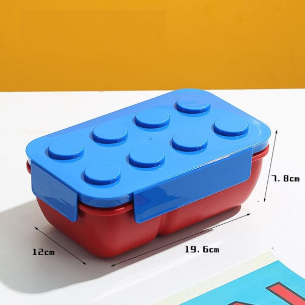 Microwaveable Building Block Lunch Box - Image 2