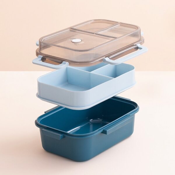 Double Layer Sealed Commuter Lunch Box - Image 2