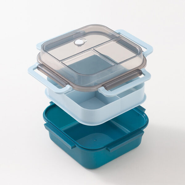 Portable Square Camping Lunch Box - Image 2