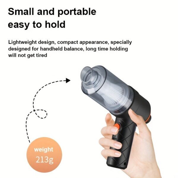 Multifunctional Mini Car Handheld Vacuum Cleaner - Image 4