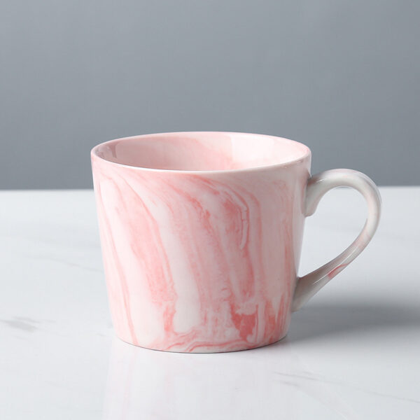 Custom Ceramic 13oz Marble Coffee Mug - Image 2