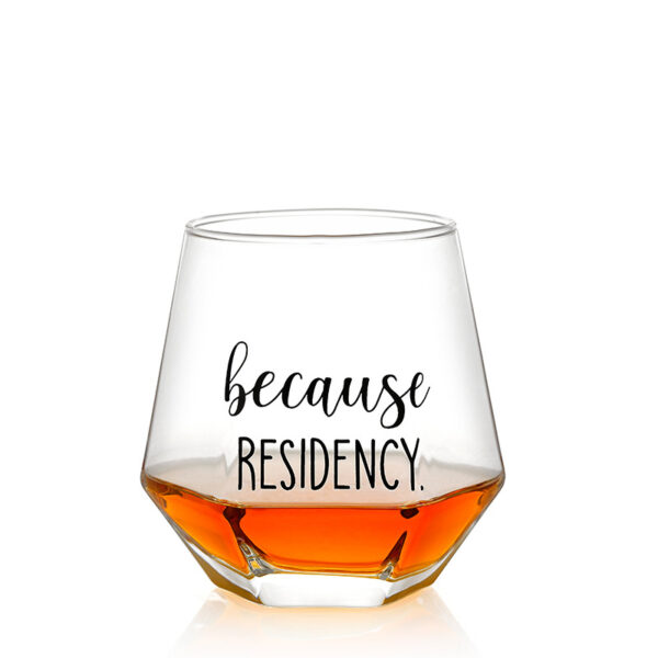 Whiskey Glasses 10oz Hexagonal Cup