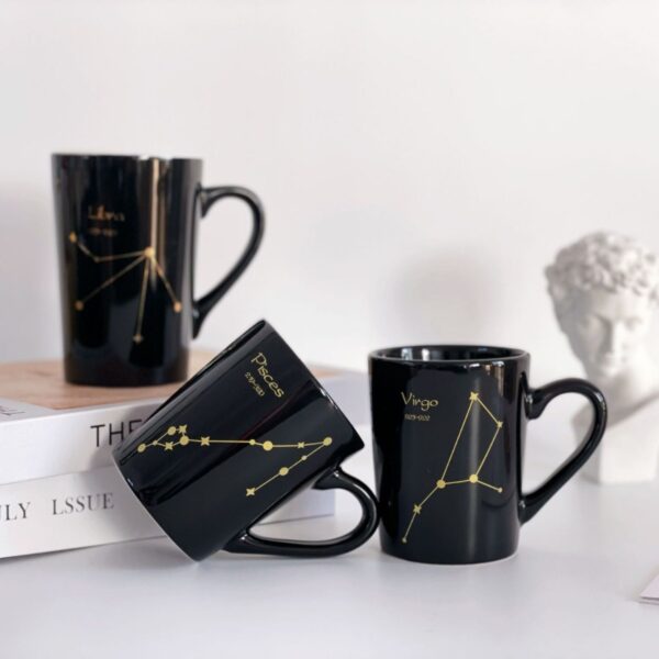 Custom Ceramic 13oz Creative Constellation Zodiac Coffee Mug - Image 2