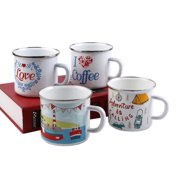 Enamel 12oz Camp Mug - Image 4