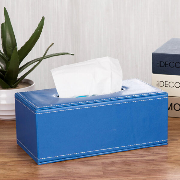 Custom PU Leather Tissue Box - Image 5