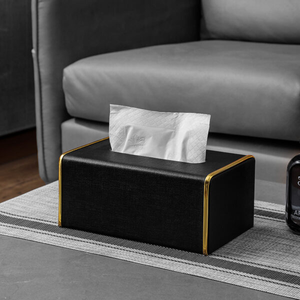 Pu Leather Tissue Box