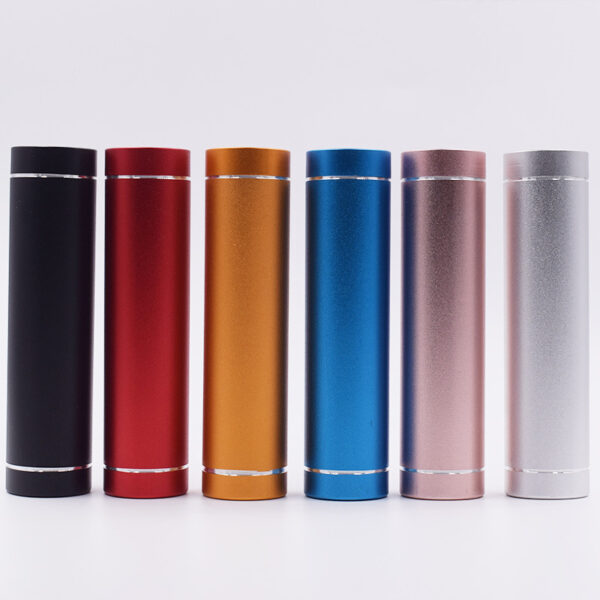 Silinder Logam Tipe-c 3000mAh Power Bank