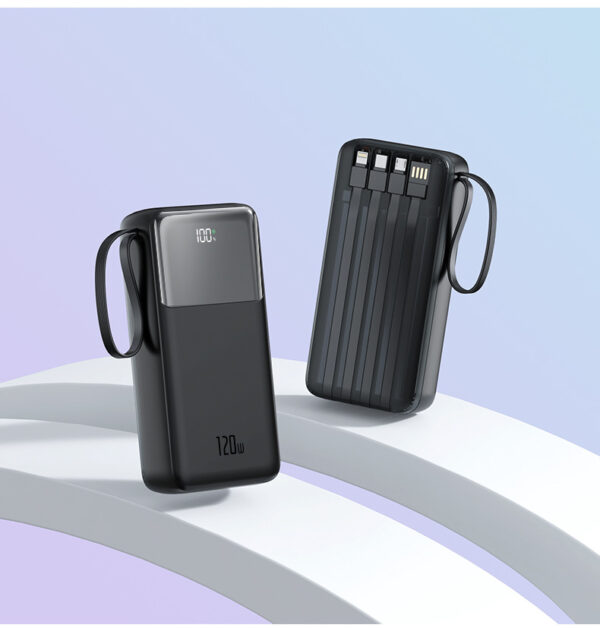 SuperCharger Power Bank 10000mAh with Built-In Charging Cables - Image 2