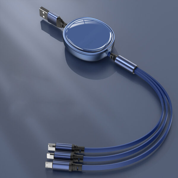 Custom Logo 3 in 1 Fast Charging Cable - Image 2