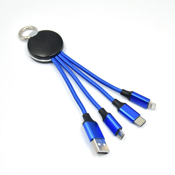 Charging Cable With Custom LED Luminous Lighting Logo - Image 3