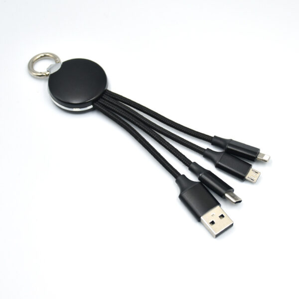 Charging Cable With Custom LED Luminous Lighting Logo - Image 4