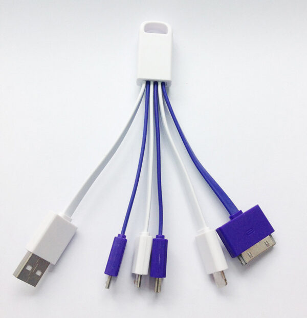 Custom Logo 5in1 Fast Charging Cable