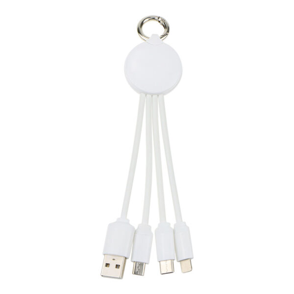 ABS Charging Cable 3in1 With Custom LED Luminous Logo - Image 4