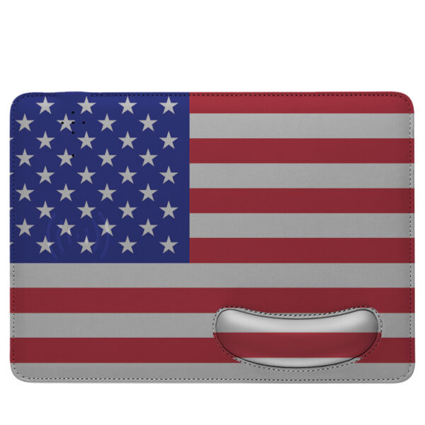 Custom Colorful Wireless Charging Mouse Pad with Wrist Rest - Image 3